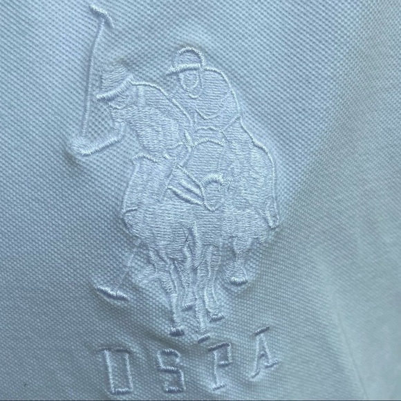 US Polo Association medium shirt. What the polo shirt was made for. Embroidered. - Picture 2 of 4